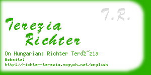 terezia richter business card